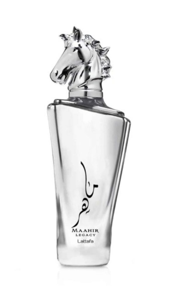 Perfume do Dubai Maahir Legacy da marca Lattafa