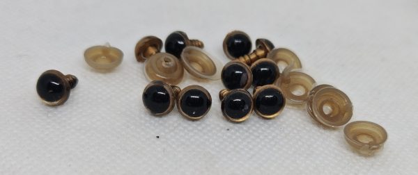 Caixa de olhos castanhos 8 mm da Rosarios4