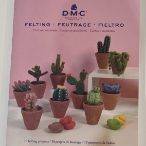 Livro de 10 Projetos de Feltrar Cactus da DMC